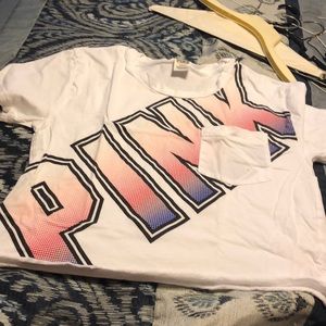 VIctoria secret Crop top Tee